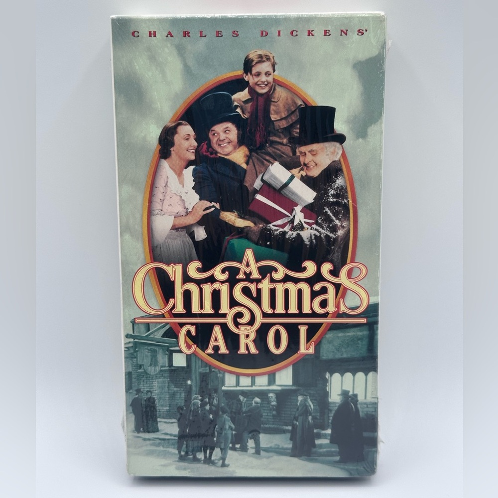Charles Dickens A Christmas Carol (VHS, 1999) - Reginald Owen - Brand New Sealed